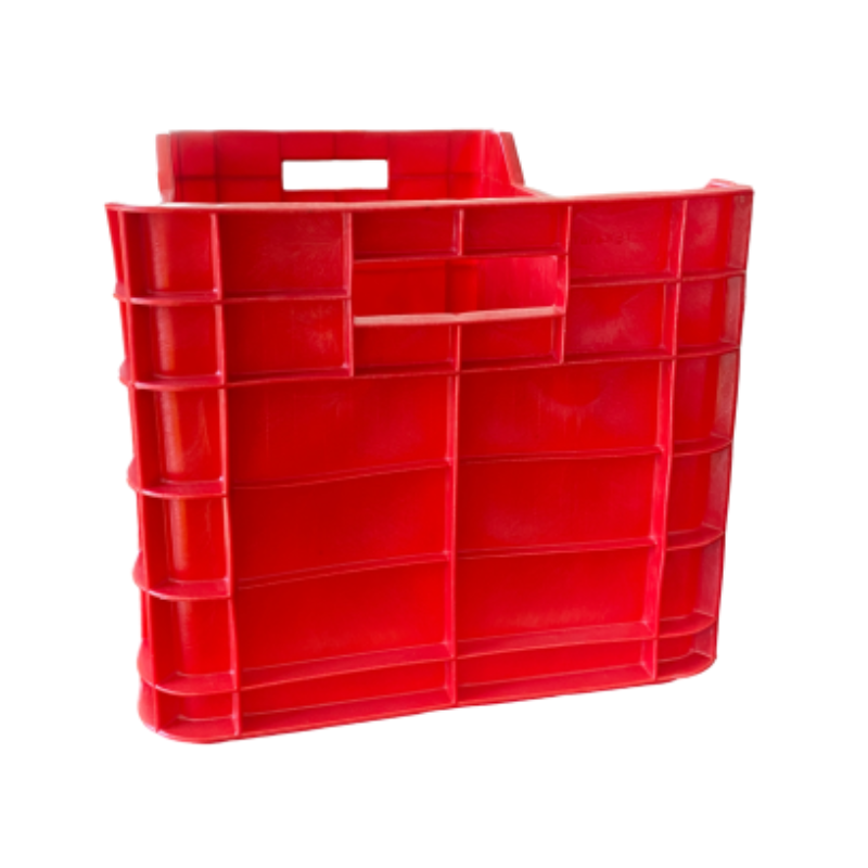 Red large capacity toy storage container - Image 2