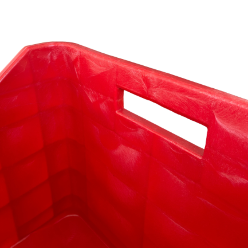 Red large capacity toy storage container - Image 3