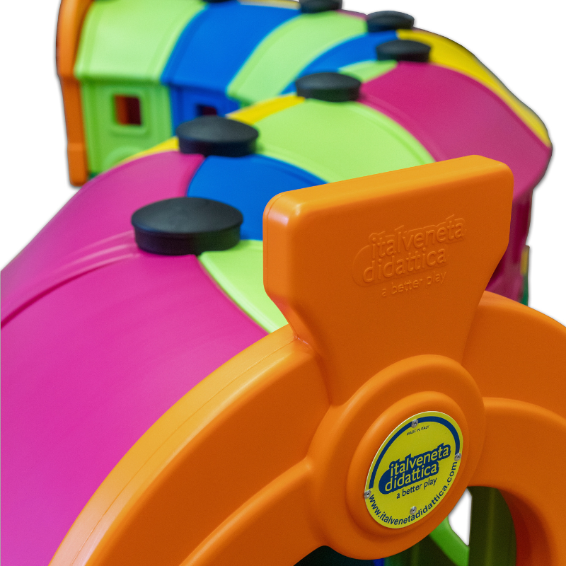 Modular tunnel wagon toy - set 8 wagons - Image 6