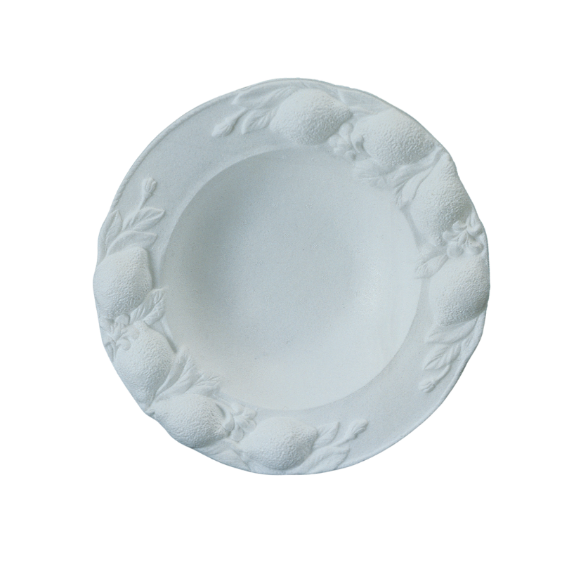 Confezione 2 vassoi portafrutta decorati diametro 280mm in polistirolo pressato - immagine 2 Confezione 2 vassoi portafrutta decorati diametro 280mm in polistirolo pressatoConfezione 2 vassoi portafrutta decorati diametro 280mm in polistirolo pressato - immagine 2 Vassoi portafrutta decorati in polistirolo pressato, ideali per lavoretti creativi, scenografie e decorazioni a tema alimentare.