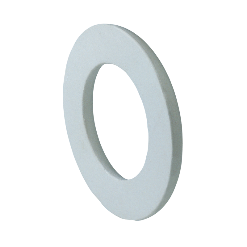 20-piece pack of 100mm pressed styrofoam flat wreaths