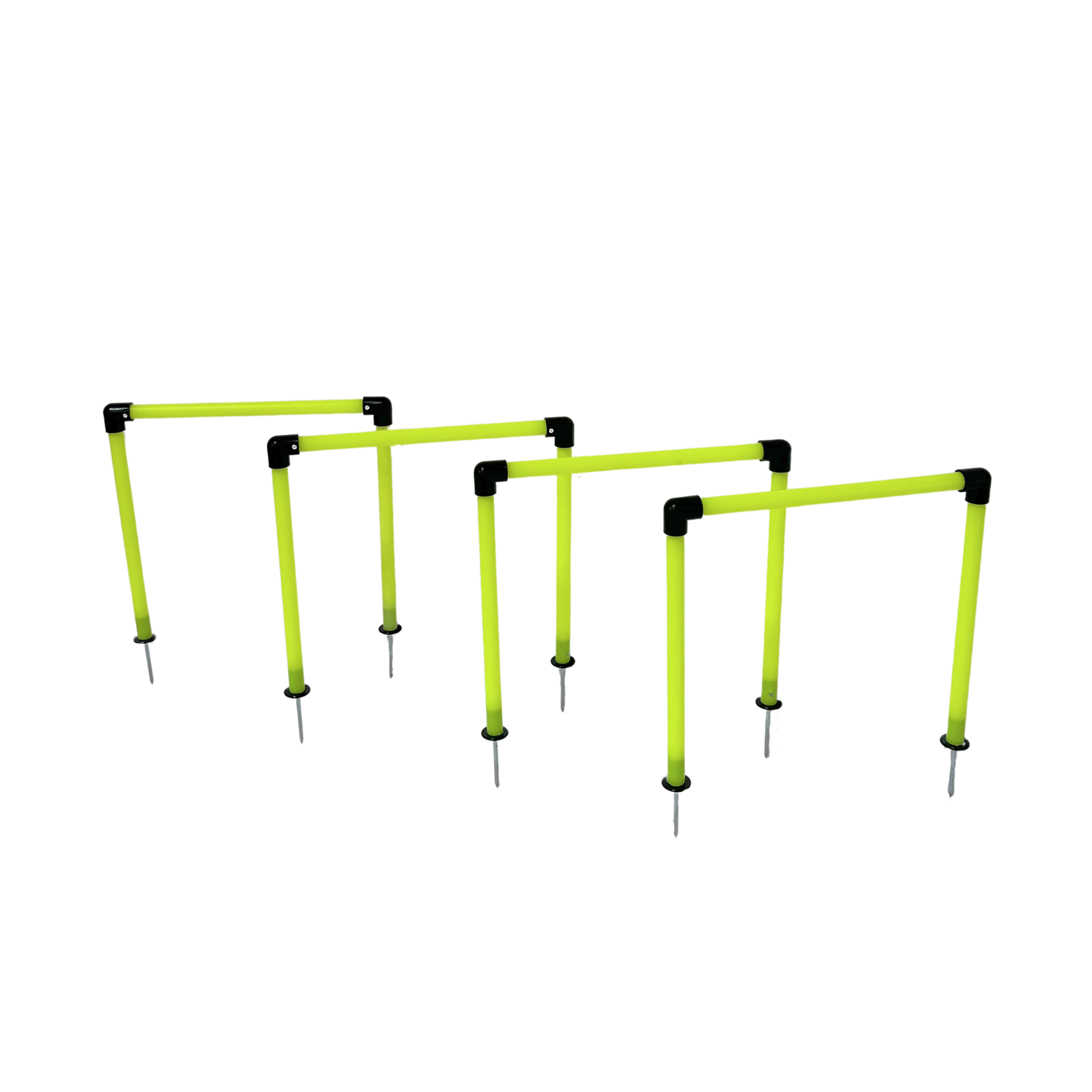 Set of 4 precision arches, 50 x 50 cm