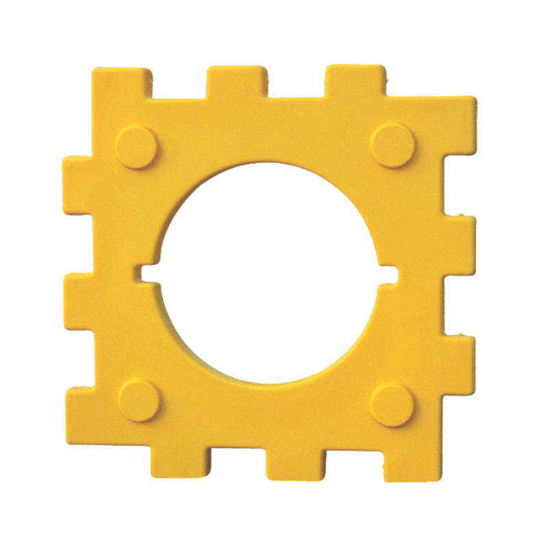 Cube side - hole ø 50cm