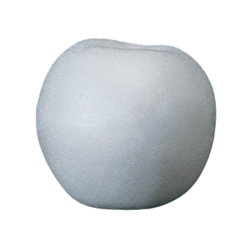 Mele in polistirolo pressato diametro 90 mm, ideali per lavoretti creativi, decorazioni scolastiche e allestimenti tematici.