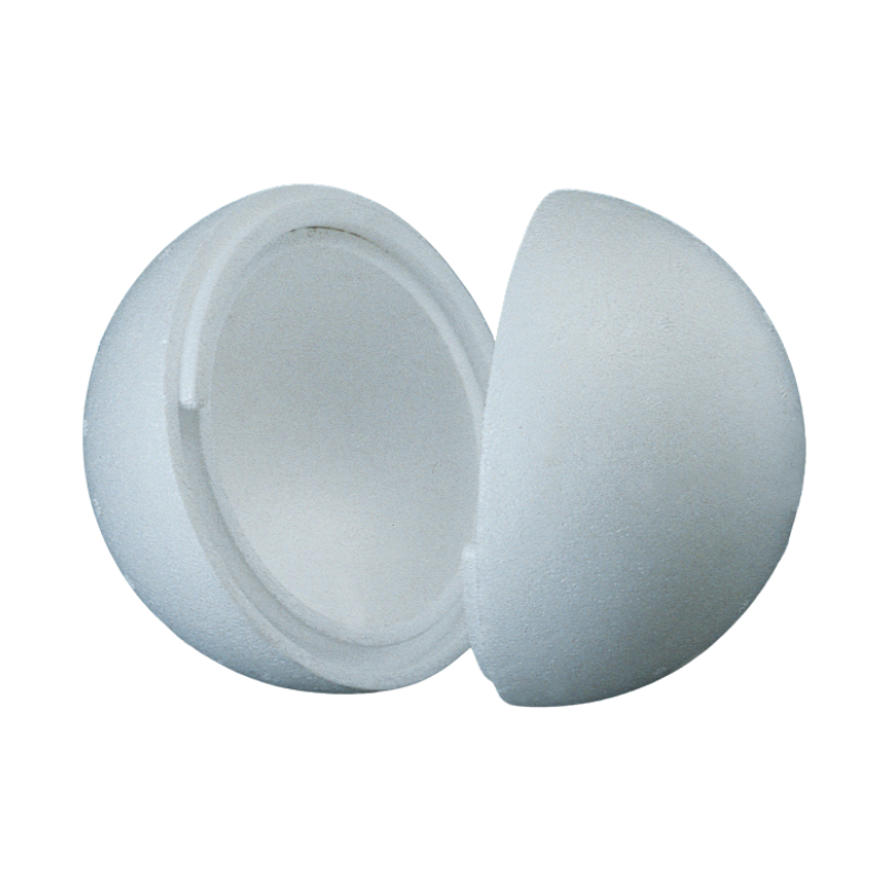 4-piece pack of 160mm pressed styrofoam balls