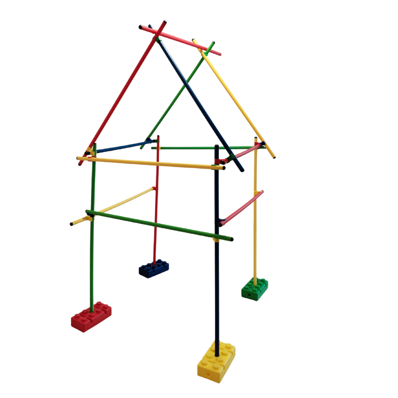 House of poles psychomotor game