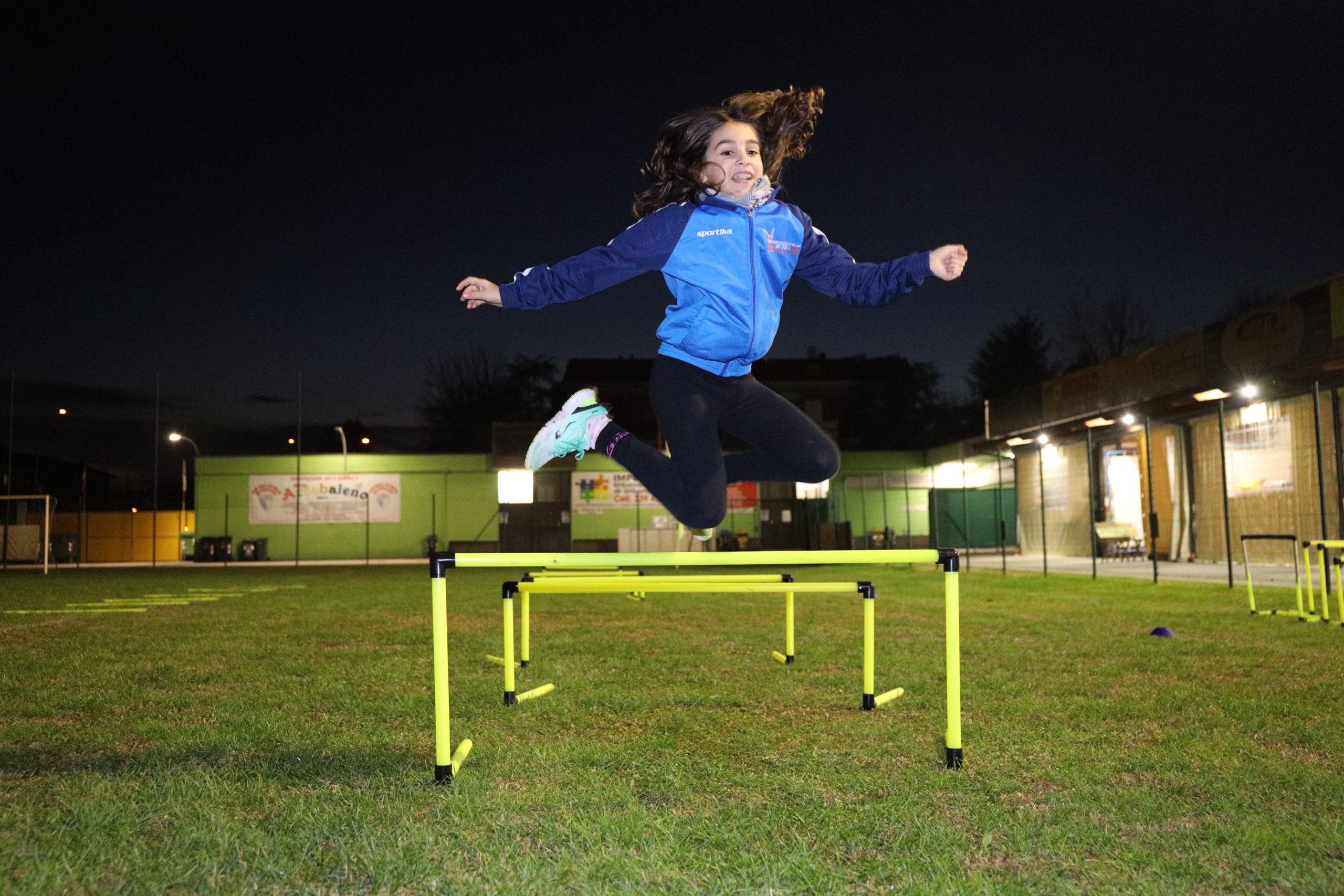 Attrezzature sportive Italveneta Didattica per l’atletica, progettate per l’allenamento dei giovani atleti e lo sviluppo delle capacità motorie.