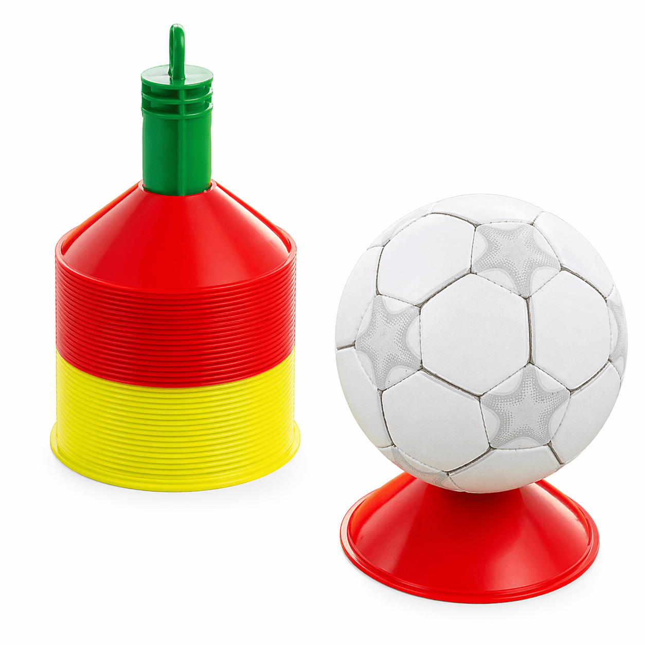 Delimitatore fluo per allenamento sportivo e giochi motori